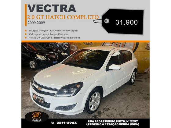 CHEVROLET VECTRA 2.0 MPFI GT HATCH 8V FLEX 4P MANUAL